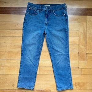 Madewell The Mid-Rise Perfect Vintage Jeans in Medium Blue